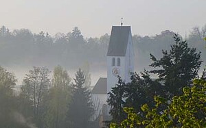 Bildinhalt: Kirche St. Benedikt, Gauting