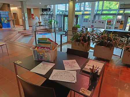 Die Kinderrecke im Rathaus