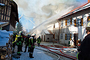 Bildinhalt: Freiwillige Feuerwehr im Einsatz
